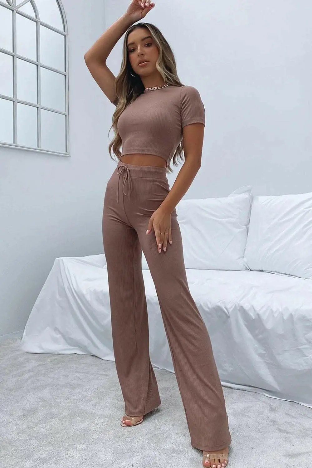 Cozy two-piece lounge set - Love Salve